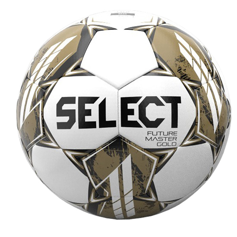 Мяч футзальный FUTSAL FUTURE MASTER GOLD Select 385341-564 бело-золотой № 4