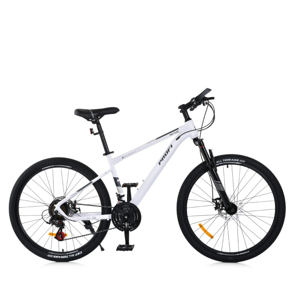 Велосипед SKD75 PROF1 MTB 2605-2, 26 дюймов, стальная рама 16 Sunrun 24SP белый