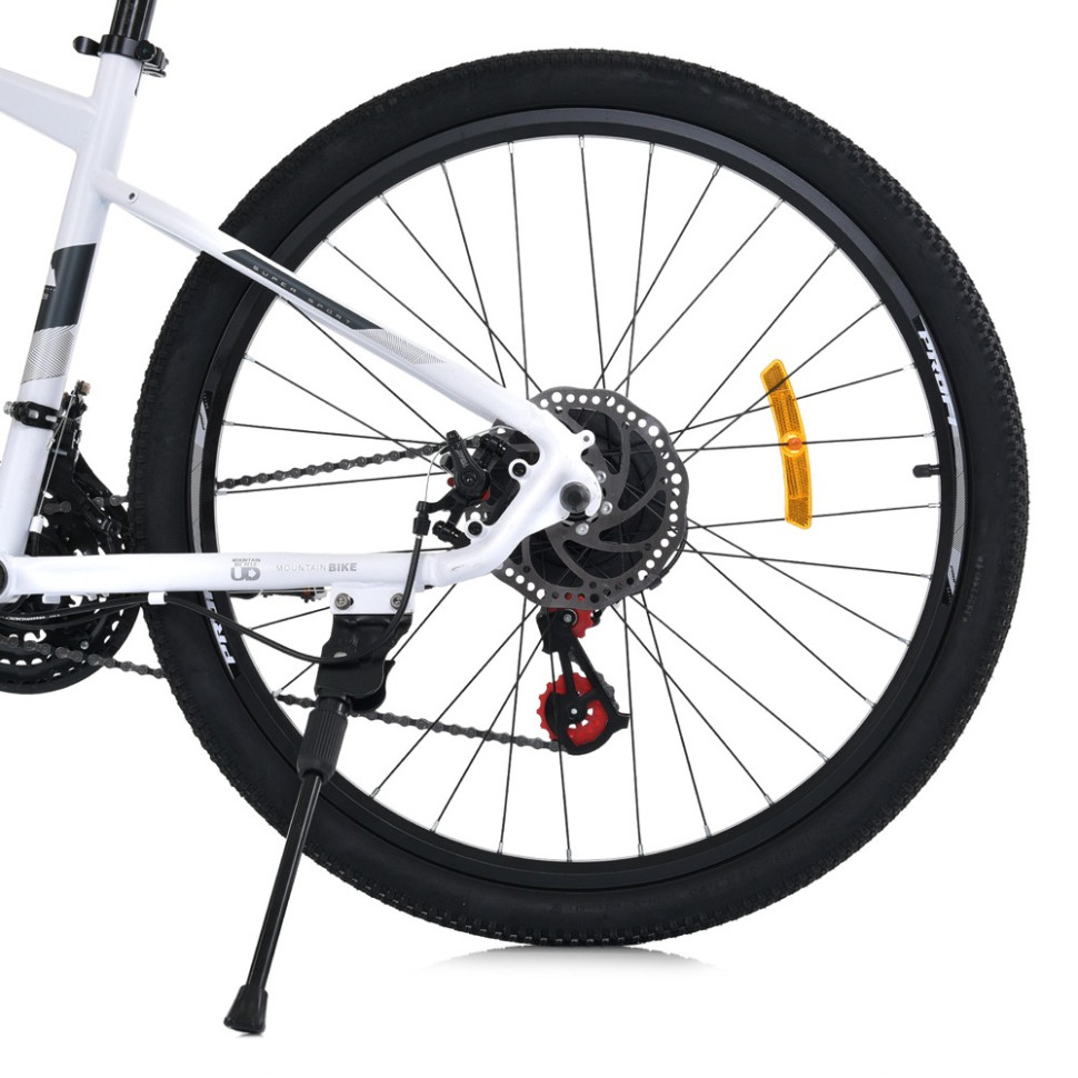 Велосипед SKD75 PROF1 MTB 2605-2, 26 дюймов, стальная рама 16 Sunrun 24SP белый