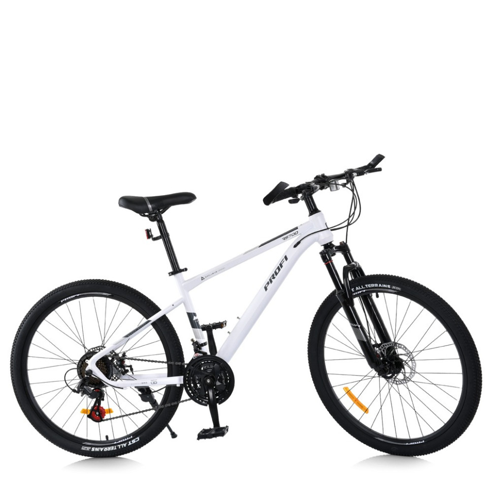 Велосипед SKD75 PROF1 MTB 2605-2, 26 дюймов, стальная рама 16 Sunrun 24SP белый