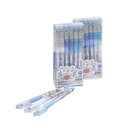 Ручка "пишет-стирает" COLOR-IT 34269 синий, упаковка 12 шт