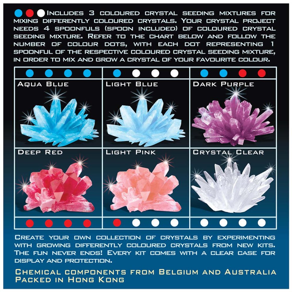 Набор для выращивания кристаллов 4M 00-03913/EU серия Crystal Growing