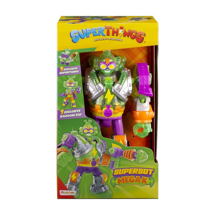 Игровой набор Супербот Мега-К Superthings S PSTSP116IN20 робот, казум-кид, фигурка