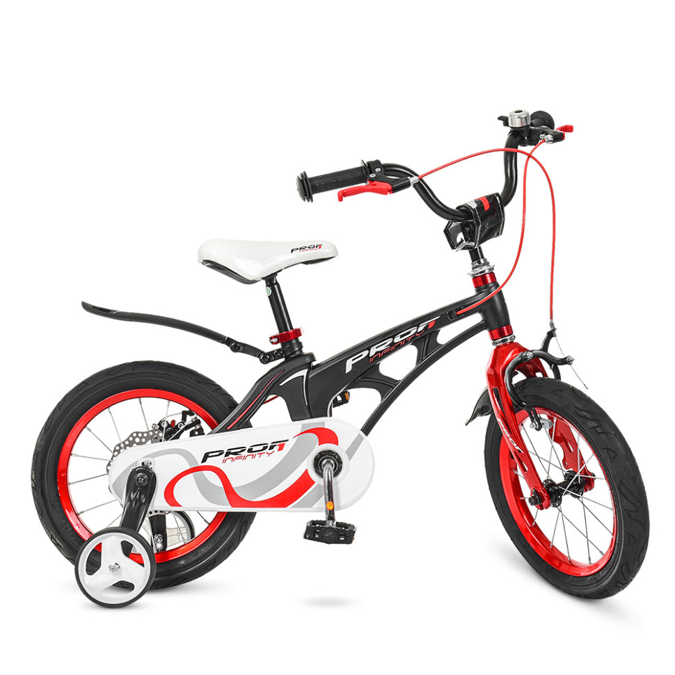 Велосипед дитячий PROF1 LMG14201 14 дюймів, червоний по цене 4 298 грн.