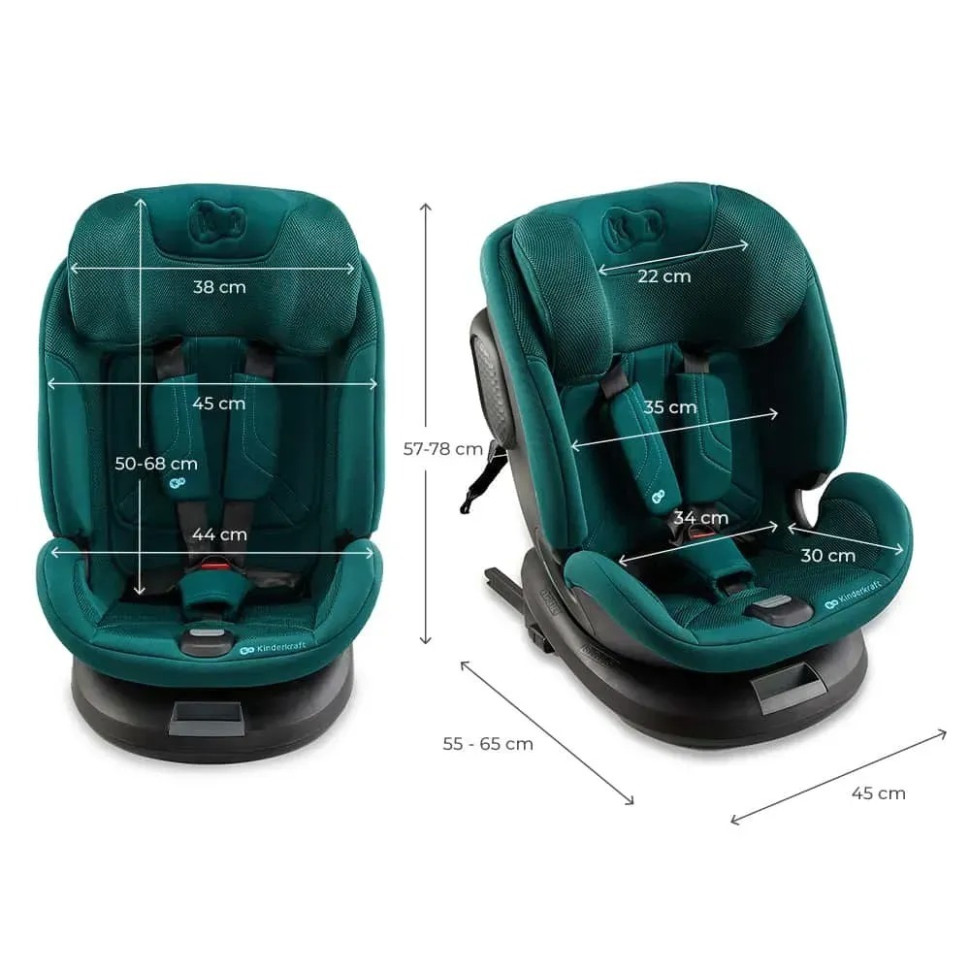 Автокрісло дитяче Xpedition 3 i-Size Kinderkraft KCXPED03GRE0000 Green