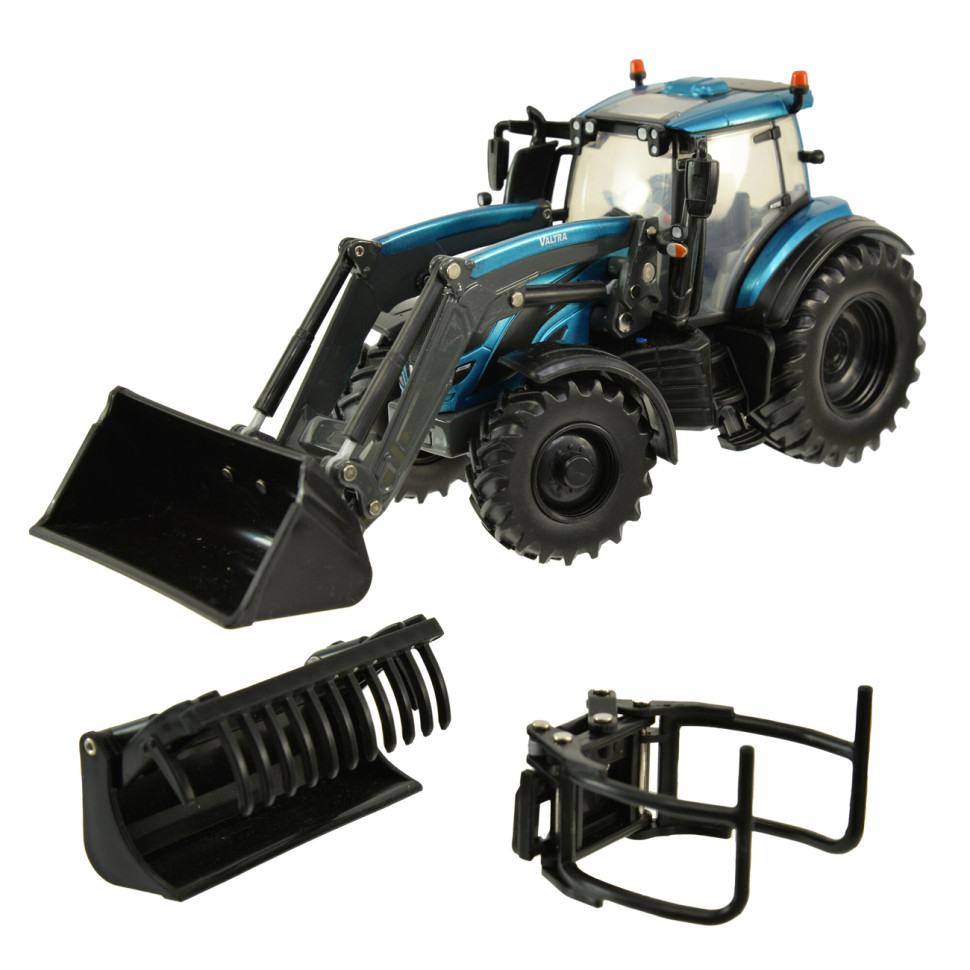 Модель Трактор Valtra з фронтальним навантажувачем Britains 43352B масштаб 1:32