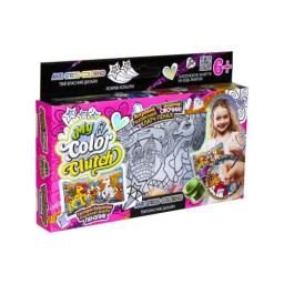 Пенал разрисовка "My color Clutch" Danko Toys CCL-01 укр (Пони)