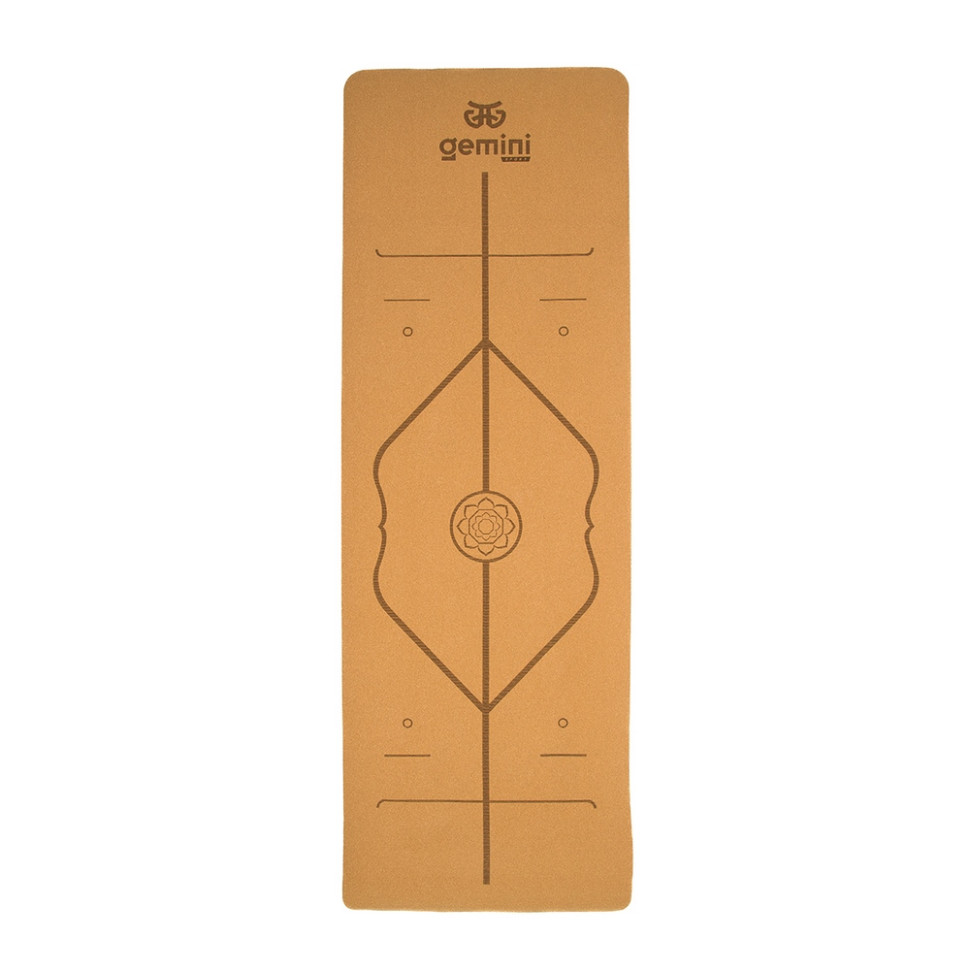 Коврик для фитнеса и йоги Gemini Sport CTY-0683, 183х61х0,5 см