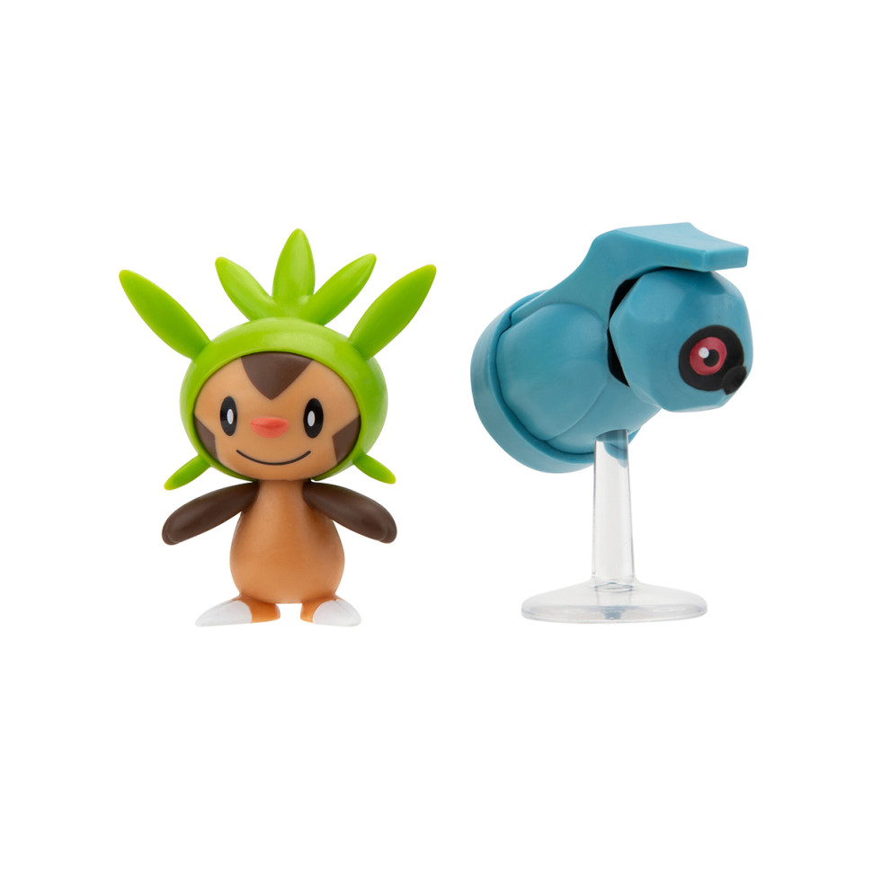 Набір ігрових фігурок Чеспін та Белдум Pokemon W16 PKW3014 у блістері