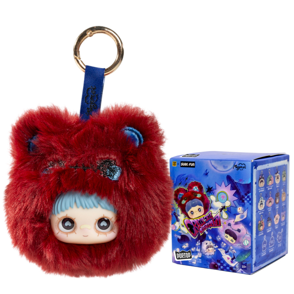 Колекційна м'яка іграшка з кільцем Шалений цирк Pop Top HC029 Hi TOY 