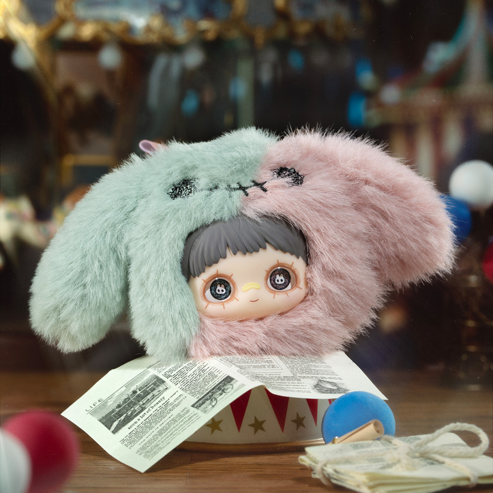 Колекційна м'яка іграшка з кільцем Шалений цирк Pop Top HC029 Hi TOY 