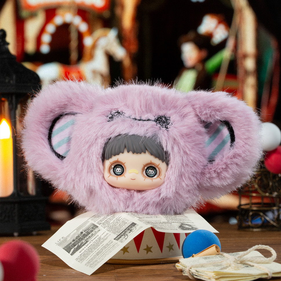 Колекційна м'яка іграшка з кільцем Шалений цирк Pop Top HC029 Hi TOY 