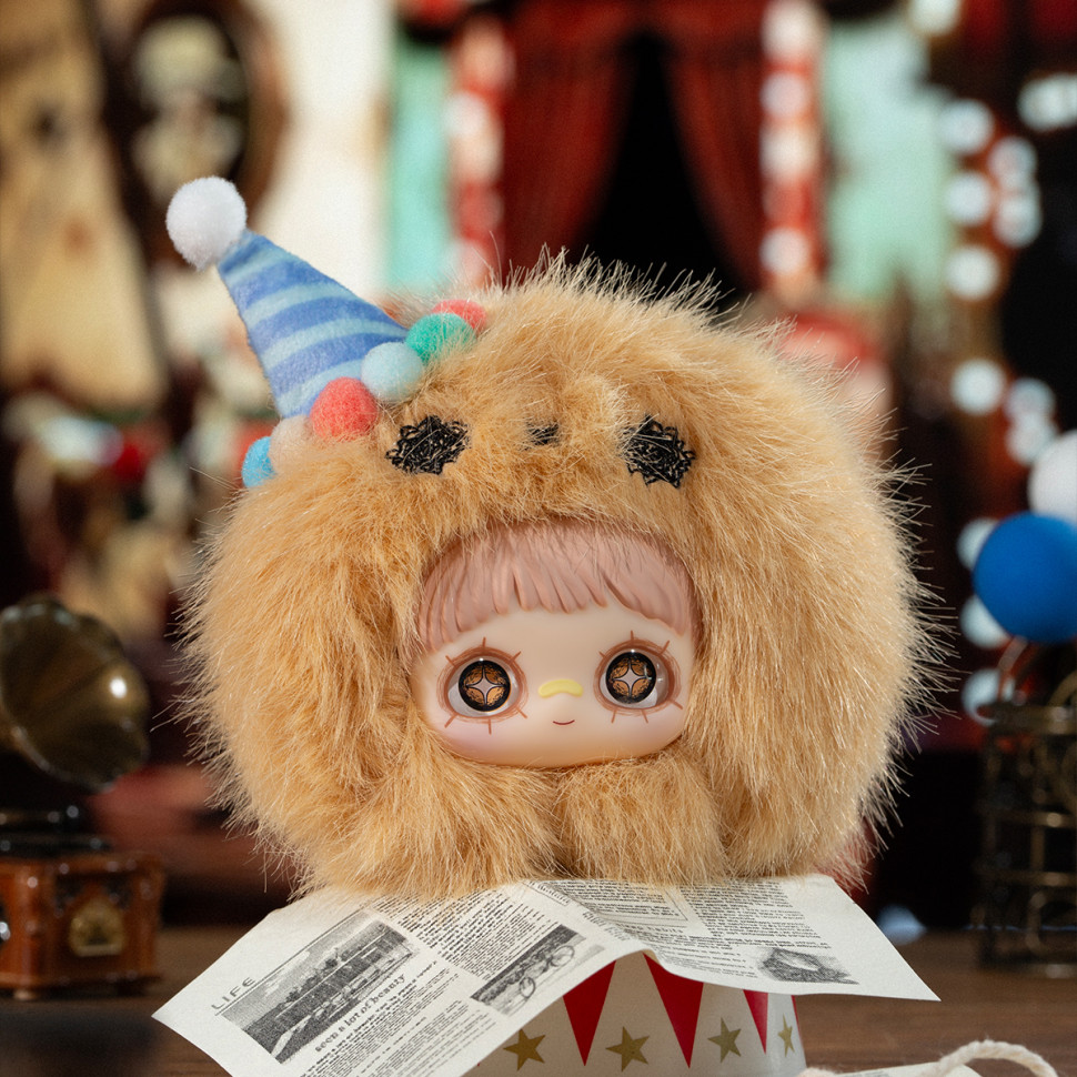 Колекційна м'яка іграшка з кільцем Шалений цирк Pop Top HC029 Hi TOY 