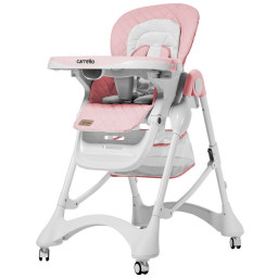 Дитячий стільчик для годування CARRELLO Caramel CRL-9501/3 Candy Pink