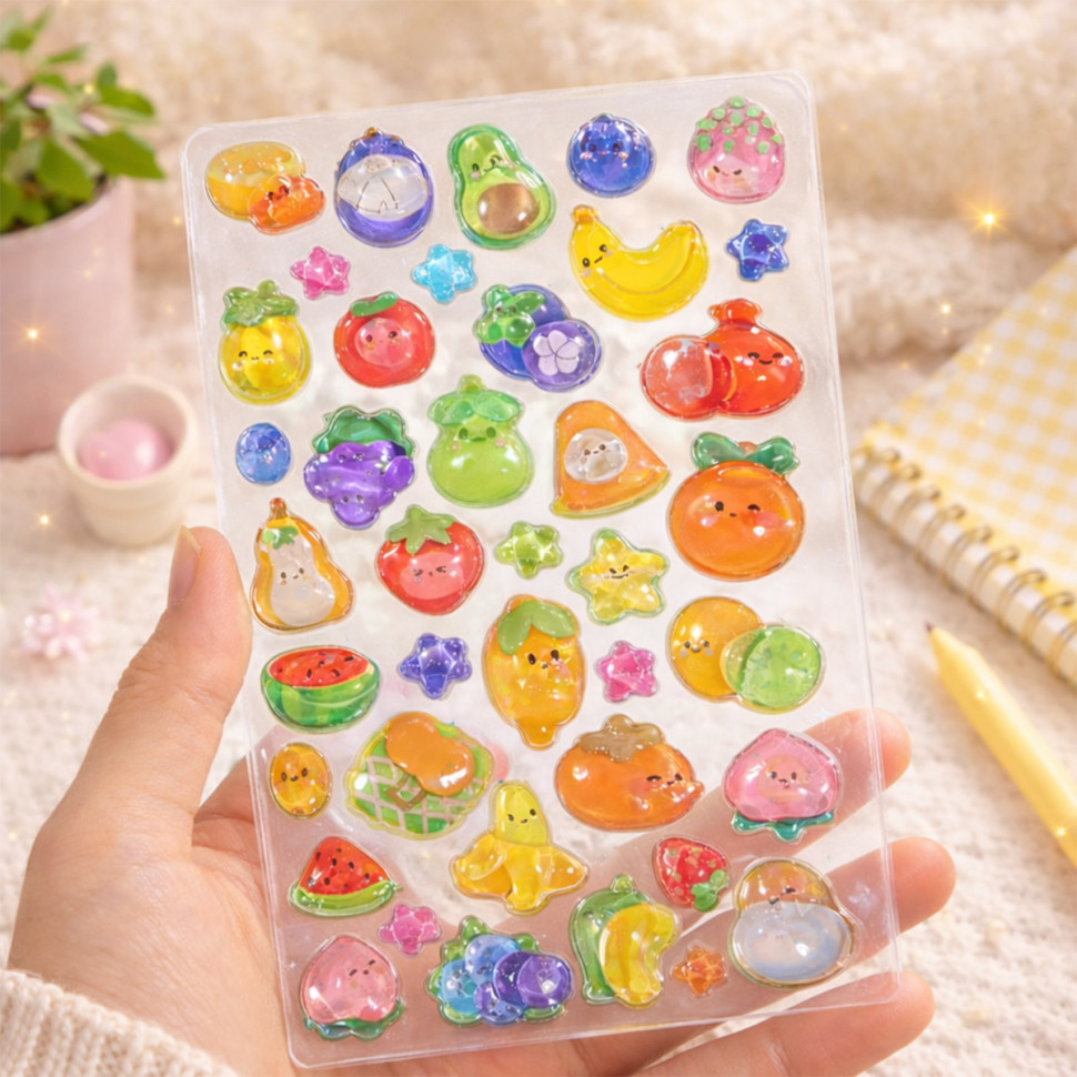 Набор 3D-наклеек 