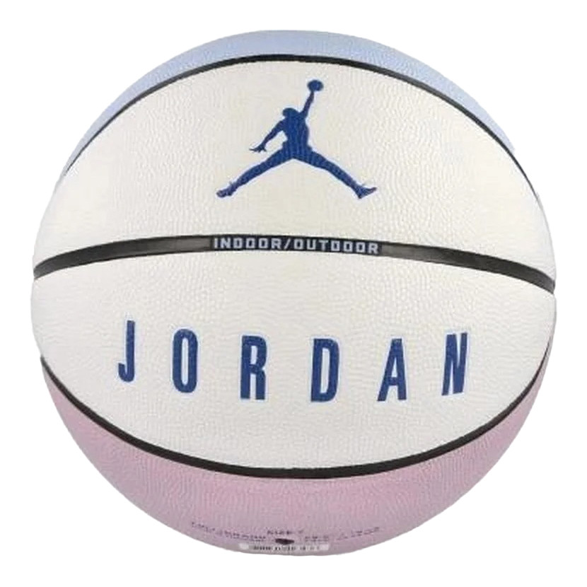 Мяч баскетбольный JORDAN ULTIMATE 2.0 8P DEFLATED Nike J.100.8254.421.07 синий, белый № 7