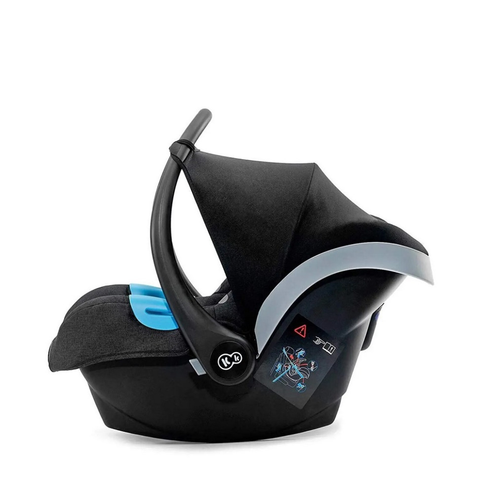 Автокрісло-переноска Mink Kinderkraft KKFMINKBLK0000 Black Melange
