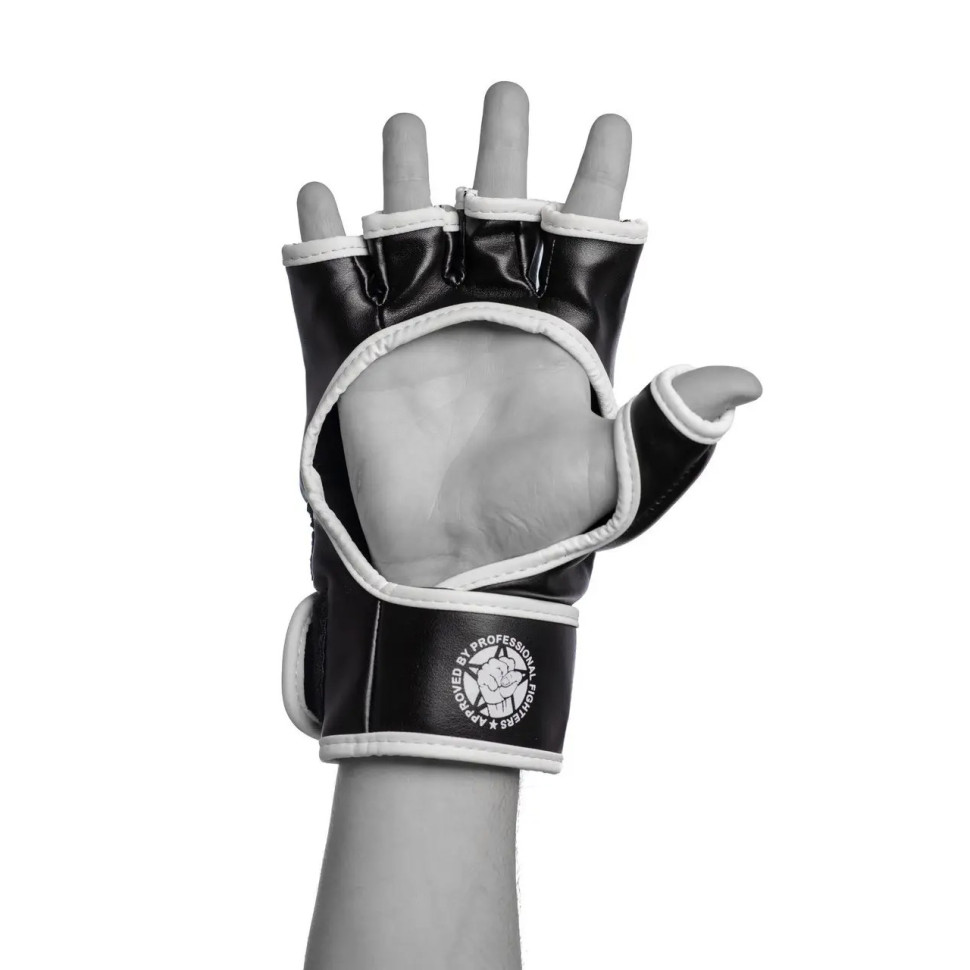 Перчатки для MMA PowerPlay PP_3056_XL_Black, Черные XL