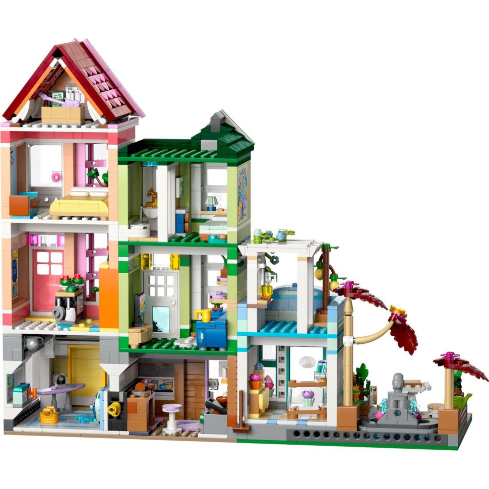 Конструктор LEGO Friends Хартлейк-Сіті. Квартири і крамниці 42670, 2040 деталей