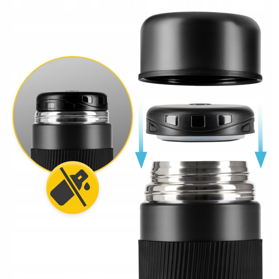 Термос для їжі Mountain Goat P-5907739315793 Black 1 л 