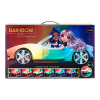 Машинка для куклы Rainbow High - Разноцветное сияние Rainbow High 574316