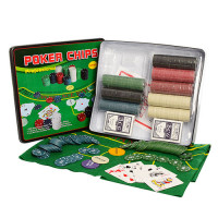 Настільна гра покер D25355, 500 фішок