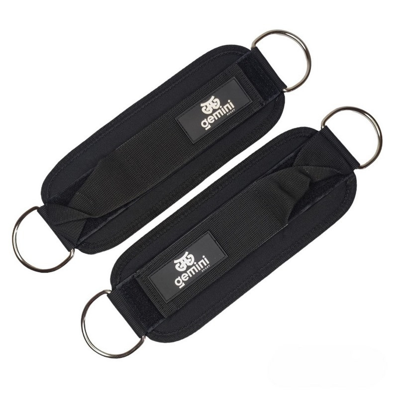 Манжети для тяги Gemini sport GQ-045 чорний 2 штуки
