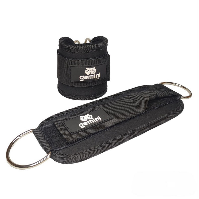 Манжети для тяги Gemini sport GQ-045 чорний 2 штуки