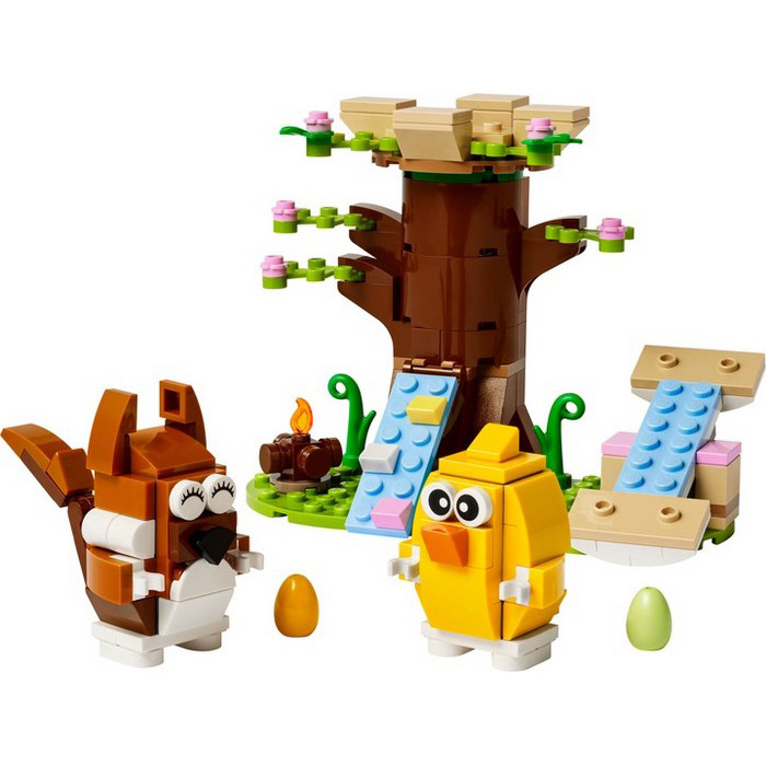 Конструктор Iconic Весняний майданчик для тварин LEGO 40709, 172 деталі