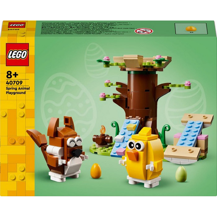Конструктор Iconic Весняний майданчик для тварин LEGO 40709, 172 деталі