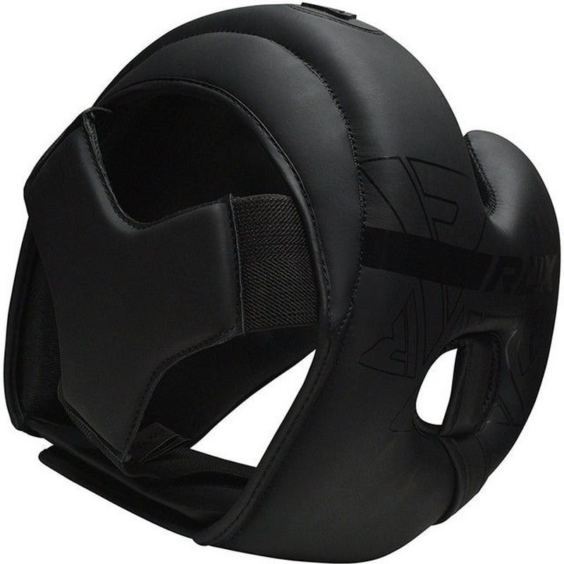 Боксерський шолом F6 KARA Matte RDX Inc Limited HGR-F6MB-S Black, S (капа в комплекті)