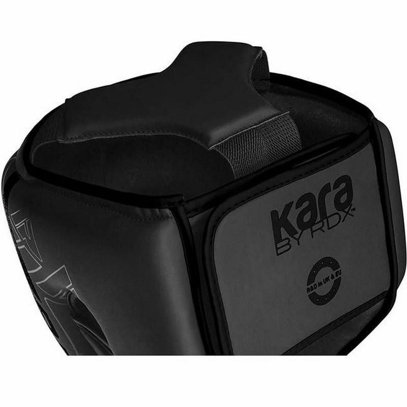 Боксерський шолом F6 KARA Matte RDX Inc Limited HGR-F6MB-S Black, S (капа в комплекті)