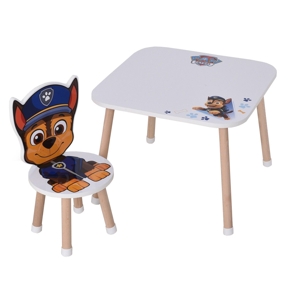 Деревянный детский столик Bambi M 502-3 со стульчиком