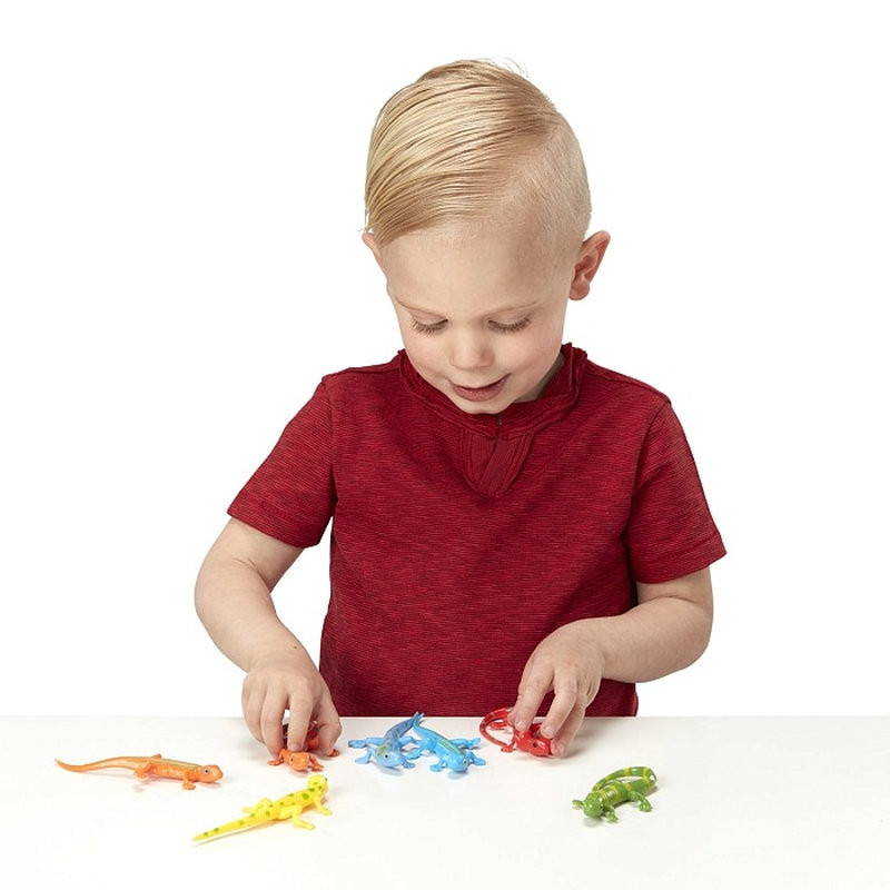 Набір іграшкових ящірок Melissa&Doug MD16062 пластик 7 штук