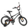 Велосипед дитячий PROF1 Y18252 18 дюймів, чорний 