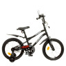 Велосипед дитячий PROF1 Y18252 18 дюймів, чорний 