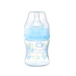 Пляшечка антиколікова з широким отвором BabyOno 402/03, 120 мл Пляшечка антиколікова з широким отвором BabyOno 402/03, 120 мл