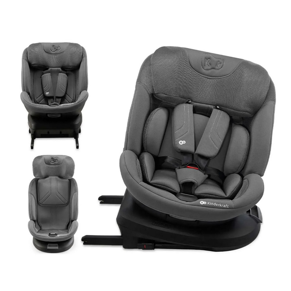 Автокресло детское Xpedition 3 i-Size Kinderkraft KCXPED03GRY0000 Grey