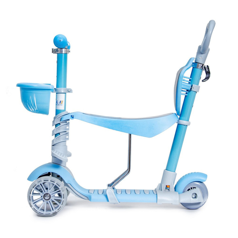 Самокат дитячий 3-х колісний 5 в 1 Scooter Smart Bambi 1451904439 до 25 кг