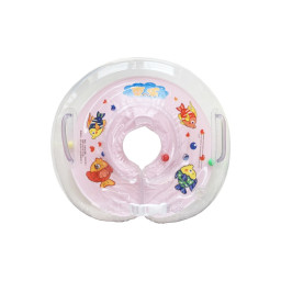 Надувной круг на шею для купания детей "Рыбка" Mega Zayka MGZ-0936(Pink)