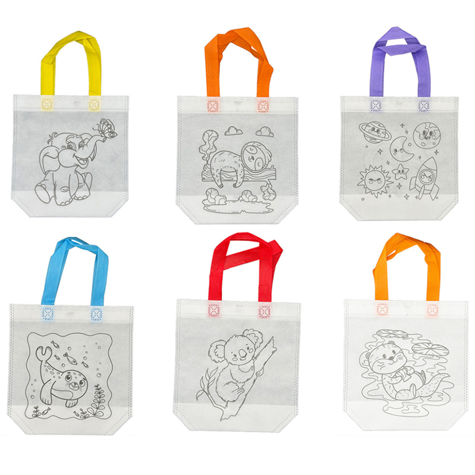 Детская сумка раскраска 