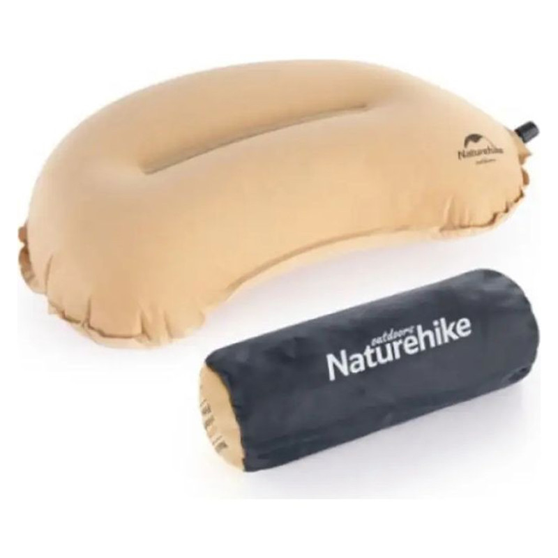 Подушка самонадувна анатомічна NH20ZT006 Naturehike 6927595773871, бежева