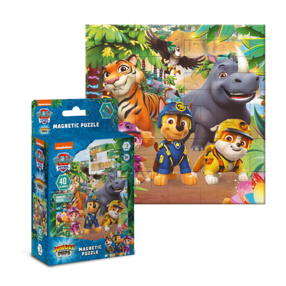 Детский магнитный пазл 