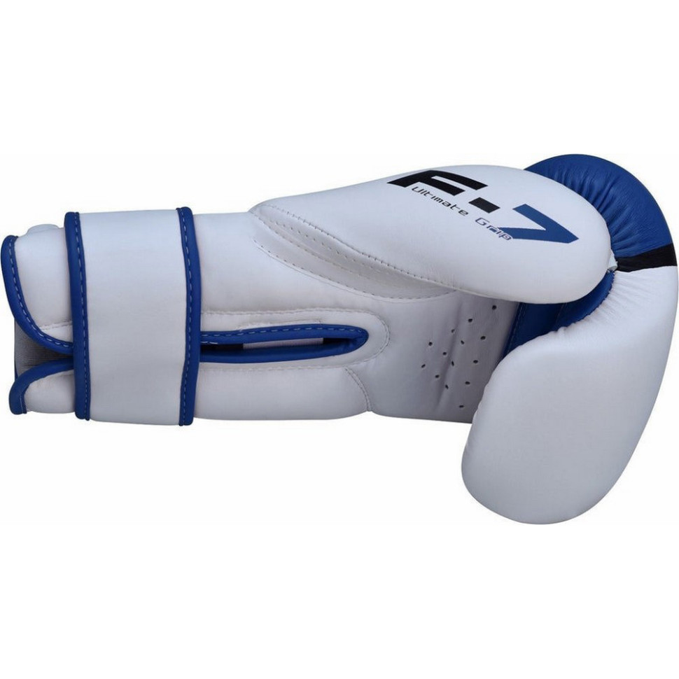Боксерские перчатки F7 Ego RDX Inc Limited BGR-F7U-16oz, Blue 16 унций (капа в комплекте)