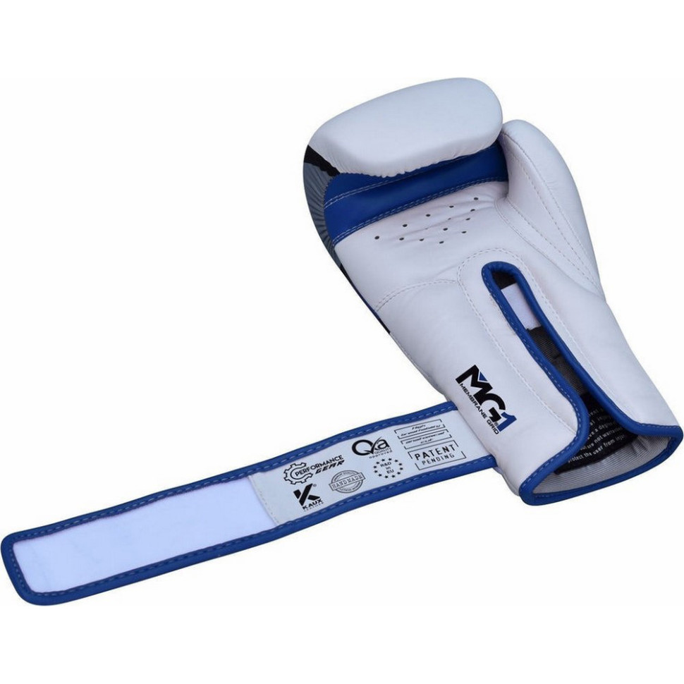 Боксерские перчатки F7 Ego RDX Inc Limited BGR-F7U-16oz, Blue 16 унций (капа в комплекте)