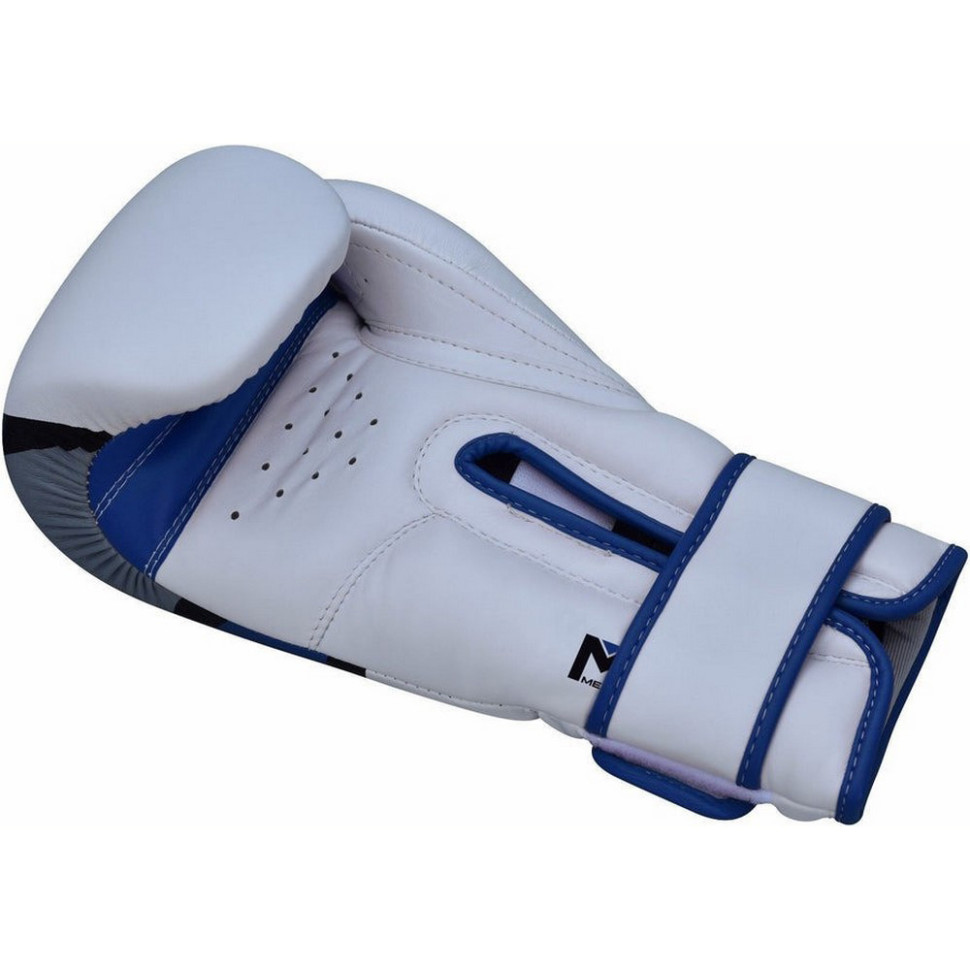 Боксерские перчатки F7 Ego RDX Inc Limited BGR-F7U-16oz, Blue 16 унций (капа в комплекте)
