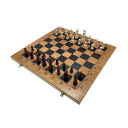 Набір настільних ігор "Шахи 3 в 1" Set3 Newt NE-LG-12 нарди, шашки, шахова дошка 40х40 см