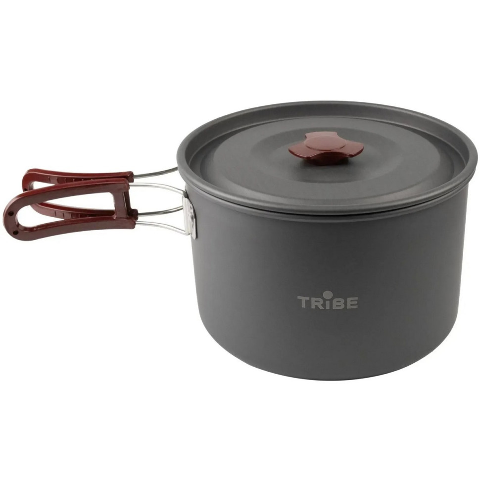 Казанок туристический Pot Tribe T-FH-0015-grey 3 л, алюминиевый