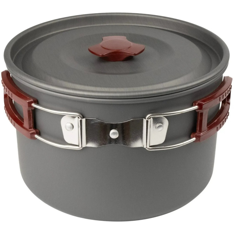 Казанок туристический Pot Tribe T-FH-0015-grey 3 л, алюминиевый