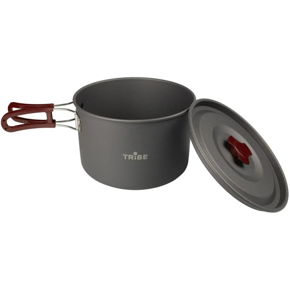 Казанок туристический Pot Tribe T-FH-0015-grey 3 л, алюминиевый